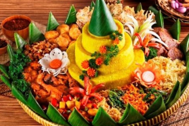 Referensi Bentuk Nasi Kuning Sederhana Untuk Ulang Tahun, Bisa Bikin Sendiri di Rumah Nih!