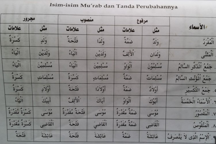 Contoh Isim Mufrod dalam Al Quran dan Kehidupan Sehari-hari yang Wajib Kamu Tahu 