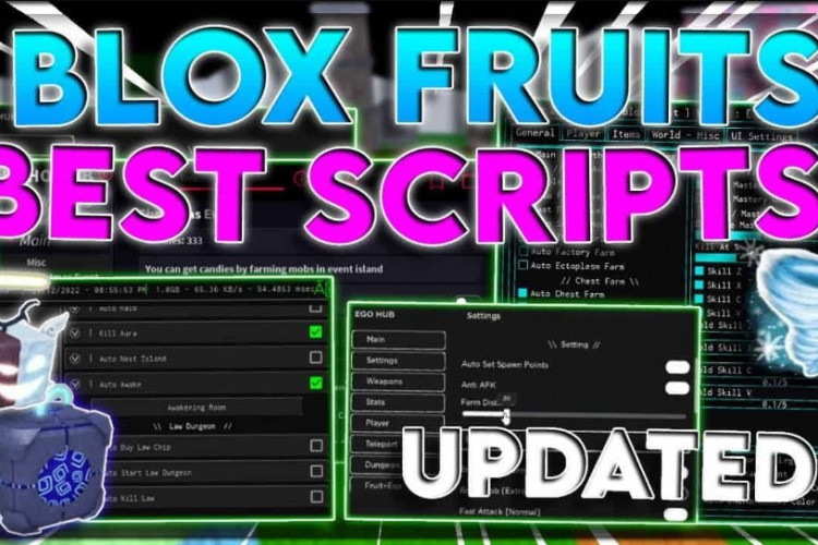 Daftar Script Fruits Finder Blox Fruits Terbaru 2024, Pasti Gacor! Gunakan dan Mainkan Langsung