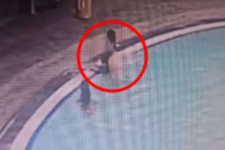 Link Video Rekaman CCTV Detik-Detik Dante No Sensor Ditenggelamkan Pacar Ibunya, Bikin Netizen Murka!