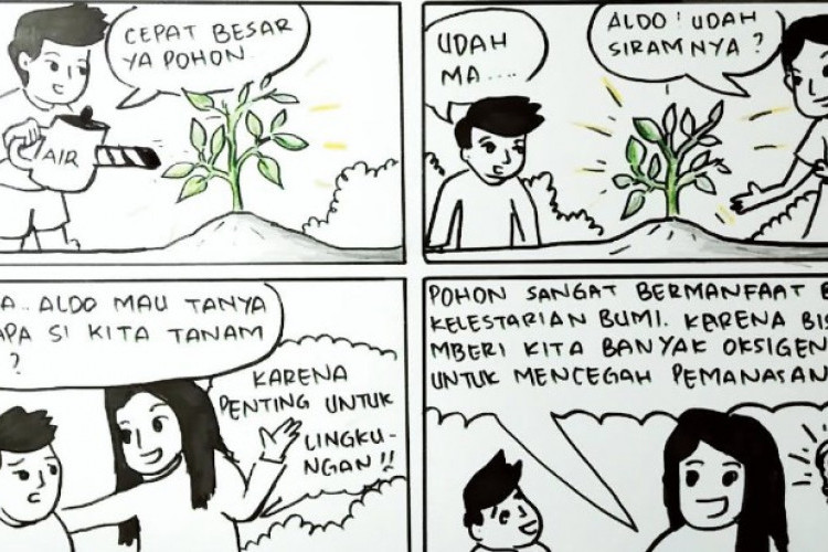 Ide Konsep Membuat Komik Tentang Lingkungan, Bisa Kalian Kembangkan Jadi Komik yang Keren!