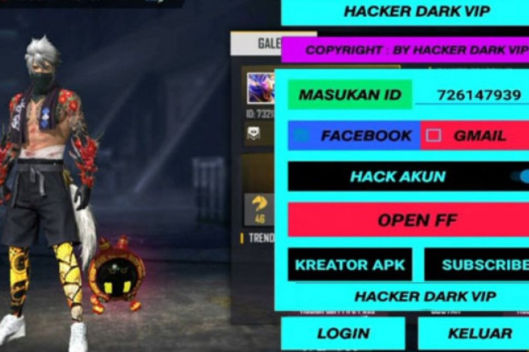 Download Hacker Dark VIP MOD APK Terbaru Tahun 2024, Gratis Tanpa Password! Auto Booyah Terus!
