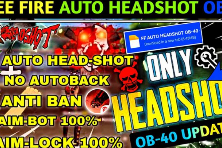 Download Free Fire Headshot Config File Ob43 APK, Auto Headshot Jadi Makin Gampang!