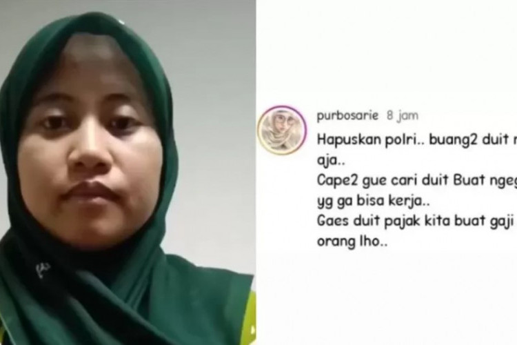 Inilah Sosok Hendrini Purbosari, ASN Jakarta Viral yang Serukan Pembubaran Polri! 