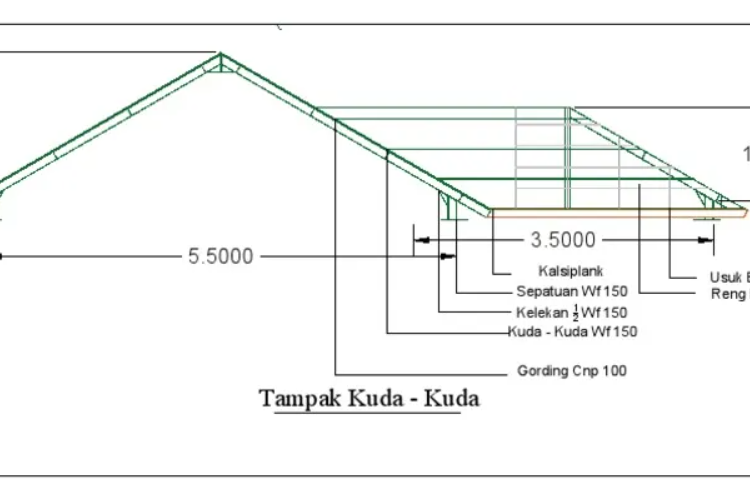 Detail Kuda-kuda Baja WF Terlengkap, Ketahui Sebelum Menggunakannya!