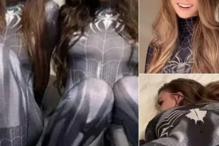 Lien Sophie Rain Spiderman Vidéo officielle virale pose virale controversée d'une fille d'amérique