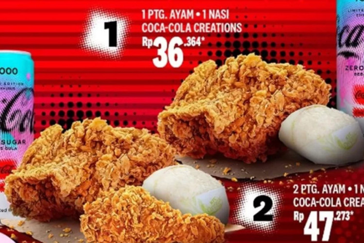 PROMO KFC Jagonya Ayam Hari Ini 3 Januari 2024, Pasti Hemat! Makan Berdua Cuma Rp 40 Ribuan