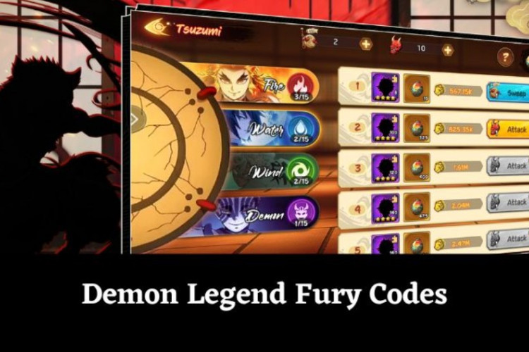 Update Gift Codes Demon Legend Hari Ini 23 Maret 2024, Hadiah Gratis Sudah Disiapkan! Buruan Klaim Sekarang Juga