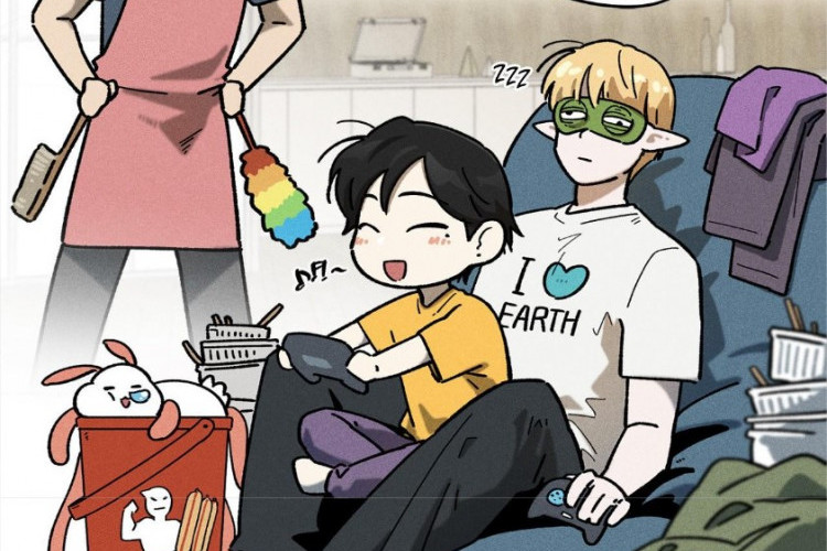 Link Baca Manhwa BL Love in Orbit Chapter 50 Bahasa Indonesia, Bocil Gemoy Makin Aktif Aja!