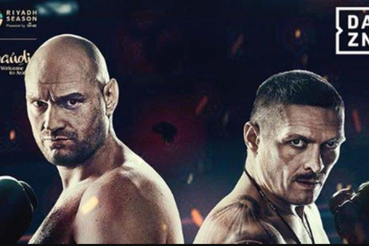 Link Live Streaming Tinju Dunia Tyson Fury vs Oleksandr Usyk GRATIS, Sabtu 18 Mei 2024!