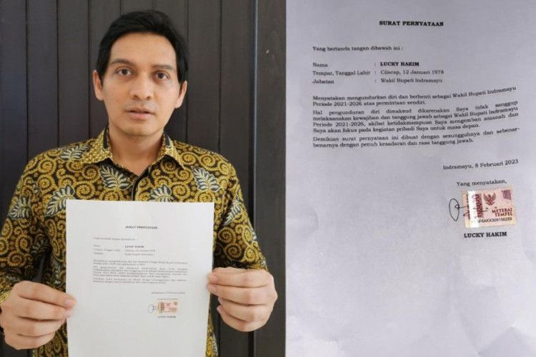 Surat Pengunduran Diri Lucky Hakim dari Wabup Indramayu Viral di TikTok, Ungkapkan Alasannya Mundur!