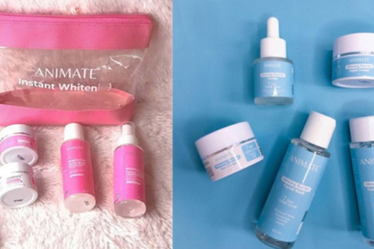 Perbedaan Skincare Animate Pink dan Animate Biru, Sesuaikan Jenis Kulit Jangan Sampai Salah Pilih! 