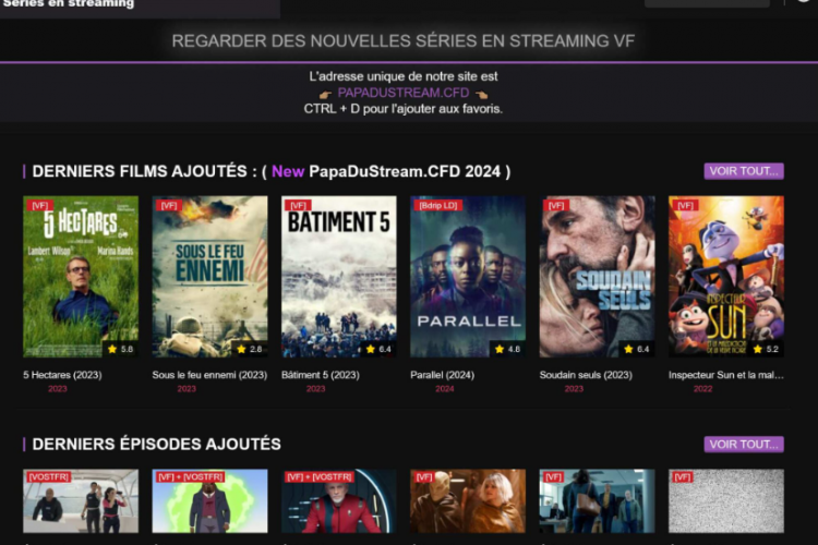 Lien Téléchargement Papadustream VF & VOSTFR MOD APK 2024, Regardez vos émissions préférées gratuitement partout