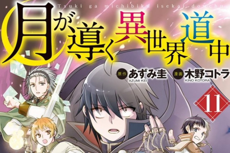 Sinopsis Manga Tsuki ga Michibiku Isekai Douchuu, Kisah Seorang Anak Laki-laki Biasa yang Berubah Menjadi Seorang Pahlawan