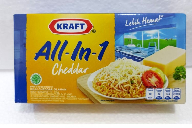 Perbedaan Keju Kraft All In One dan Cheddar, Meski Mirip Tapi Beda Banget Fungsinya Buat Makanan 