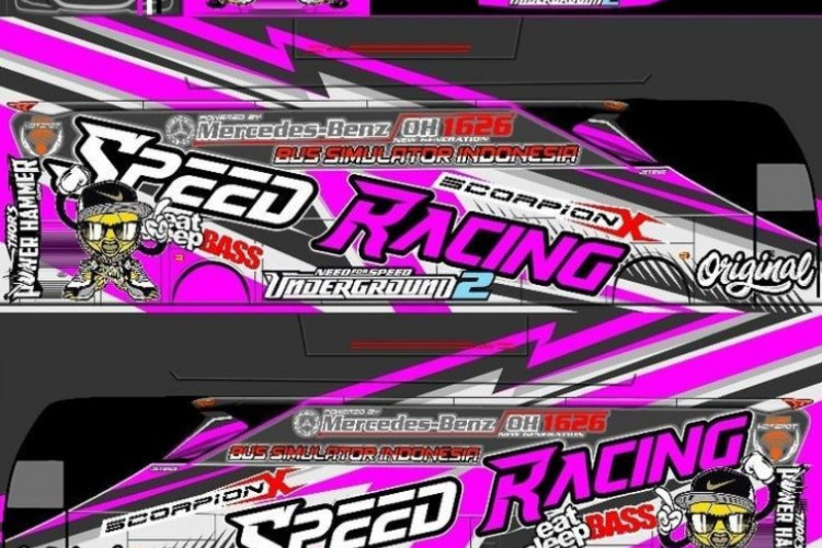 Download Livery Bussid Yudistira Racing Full HD Jernih Terbaru 2024, Makin Kece dengan Warna Menawan!