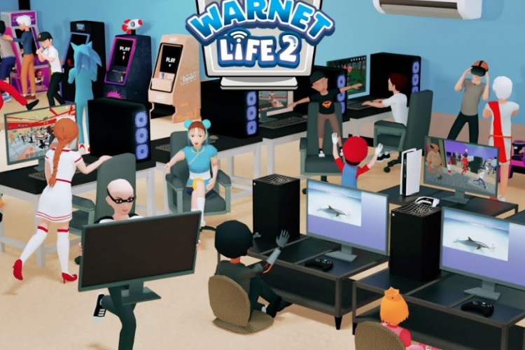 [Free] Download Warnet Life 2 MOD APK Unlocked Premium, Game Simulator Gratis Viral TikTok Hingga Instagram