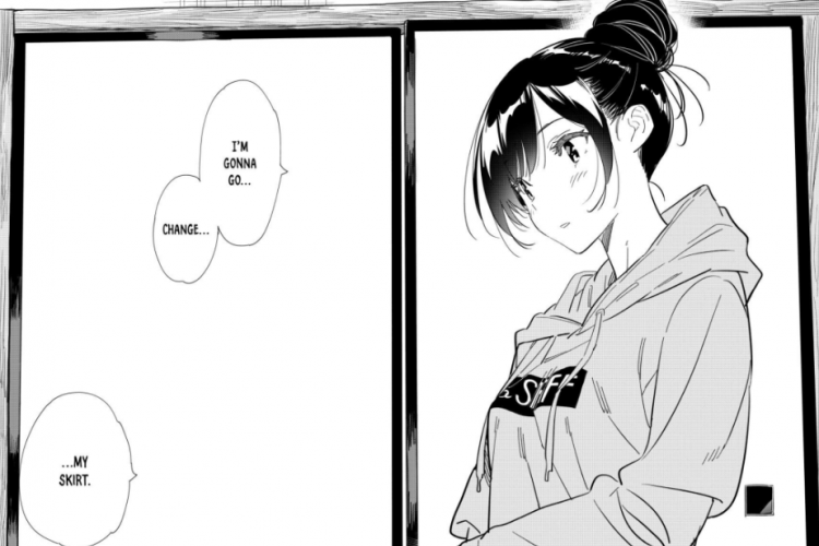 Spoiler Manga Kanojo Okarishimasu Chapter 286, Chizuru Tak Kuasa Berada di Dekat Mizuhara