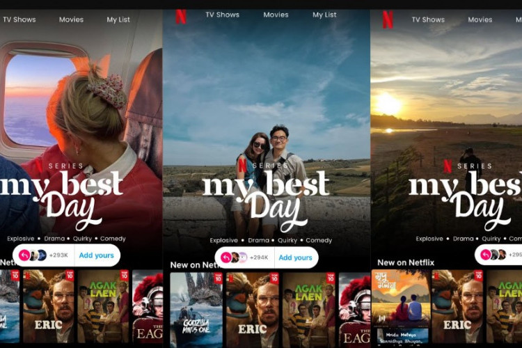 Cara Membuat Tren Netflix My Best Day di Instagram Story yang Lagi Viral, Mudah Banget Ternyata!