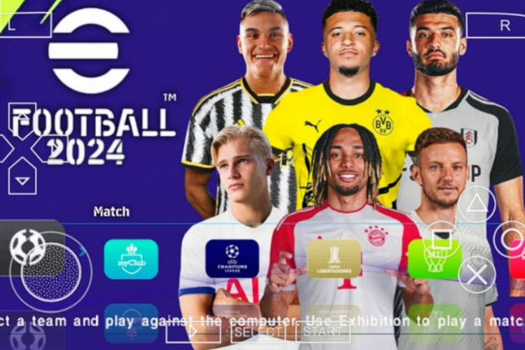 Télécharger PES 2024 PPSSPP Latest Update 2024, eFootball PES 24 PSP ISO Android !