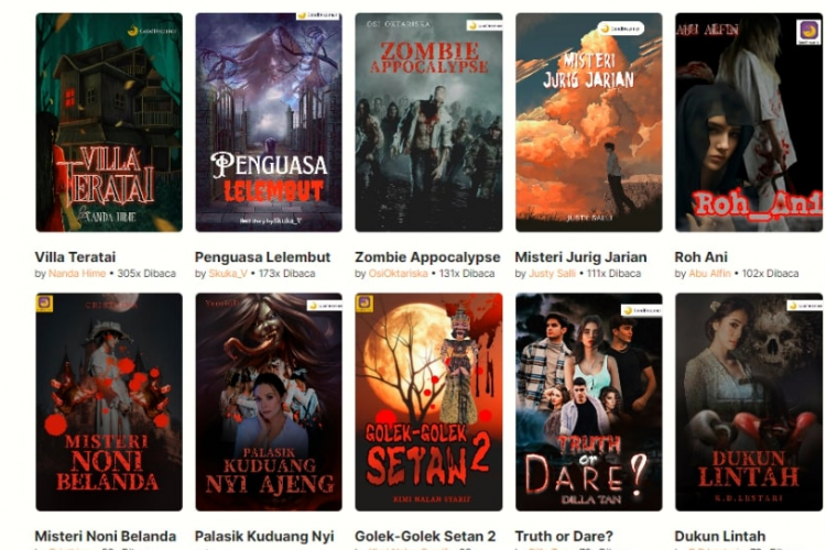 Dimana Situs Baca Novel Horor PDF Bahasa Indonesia Terlengkap 2024? Inilah Rekomendasi Terbaiknya!