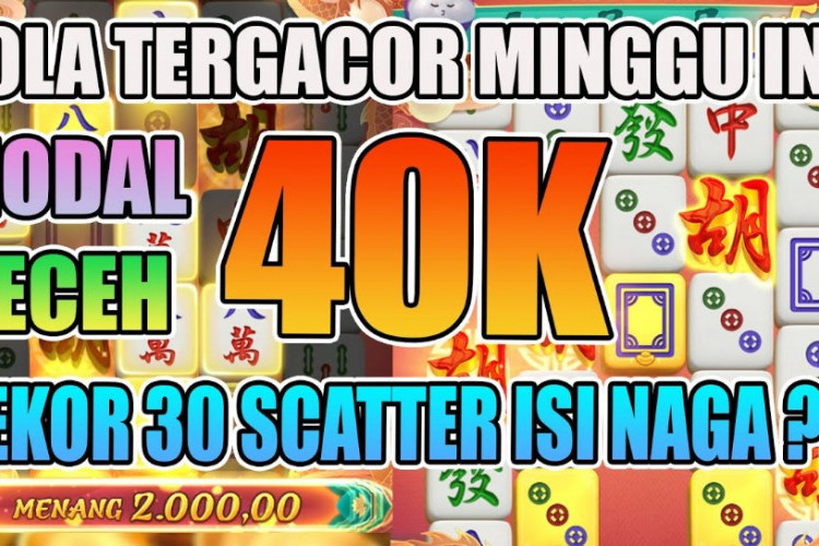 Update Pola dan Jam Hoki Main Mahjong Ways 2 Terbaru Mei 2024, Menangkan Full Scatter Hingga x500!