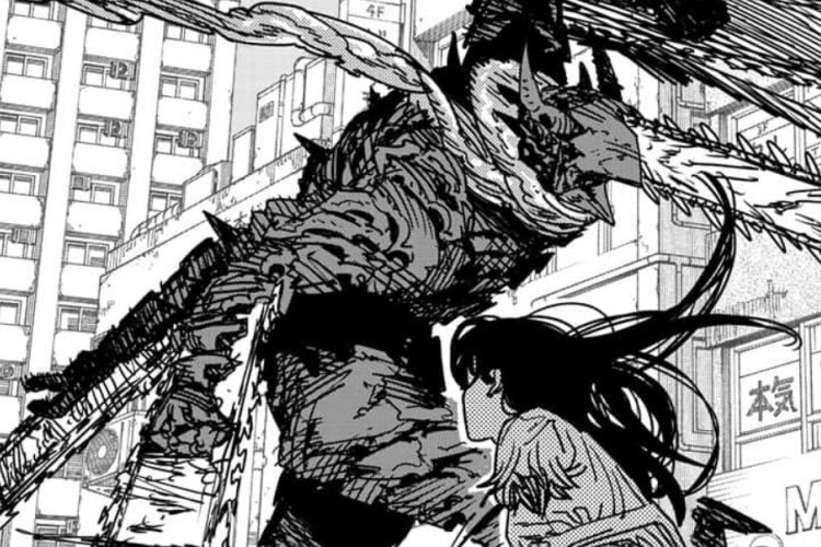 Lien Lire le Manga Chainsaw Man Chapter 178 en Français, L'attaque de Chainsaw Man le fait chuter !