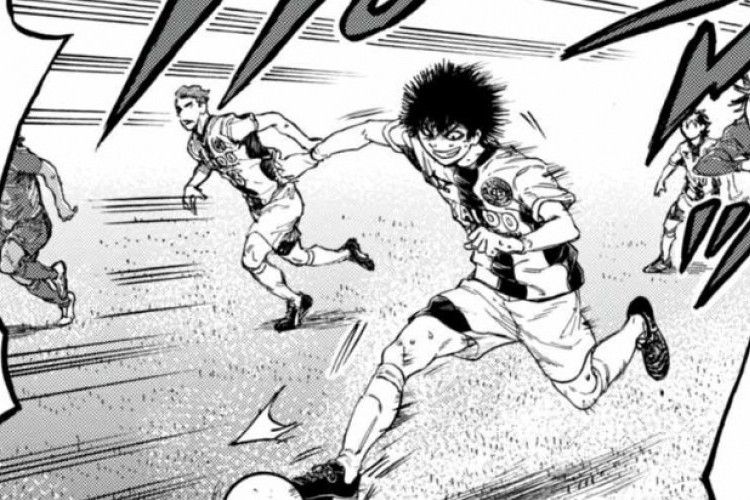 Lire le Manga Ao Ashi Chapitre 383 VF Scan, Yuma Maîtrise Bien le Jeu de Football !