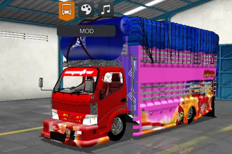 Link Download Mod Bussid Truk Sulawesi Muatan Berat Unlimited Livery Gratis Auto Bikin Minder Player Lain