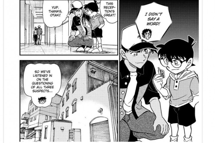 Baca Manga Manga Detective Conan Chapter 1134 Bahasa Indonesia, Yoshiura Jadi Penyelamat Yoko