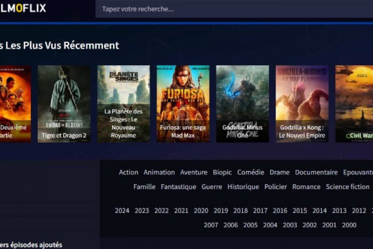 Filmoflix Nouvelle Adresse Juillet 2024 Gratuit, Regardez vos Films Préférés sans Pub !