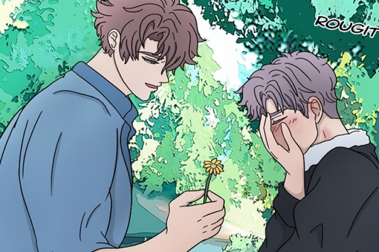 Lire le Webtoon Timide X Extraverti Chapitre 65 en Français, Fleurs pour un amoureux