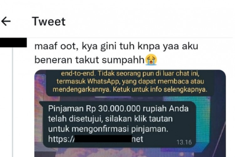 Dapat SMS Utang Pinjol Orang Lain? Kok Ngeri Banget Sih Datanya Kesebar