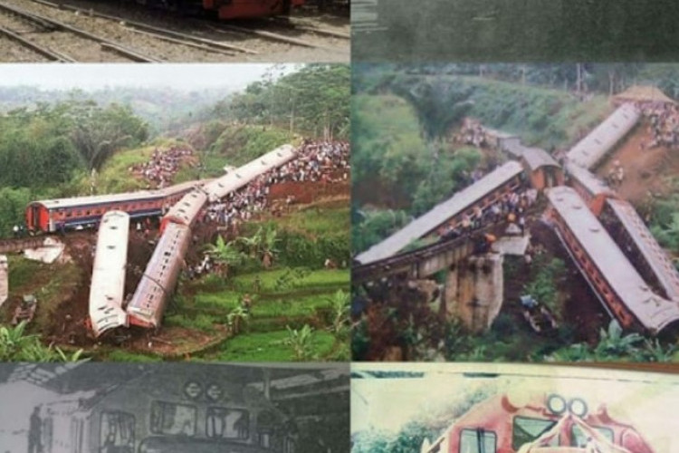Tragedi Trowek dan Sejarah Hitamnya: Kecelakaan Kereta Tabrak Tebing di Kawasan Tasikmalaya Dengan Puluhan Korban Jiwa