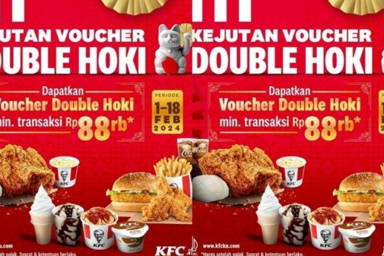 Katalog Promosi KFC Bulan Februari 2024 Beserta Voucher Beli 1 Gratis 1, Dapatkan Sekarang Juga di Harga Spesial!