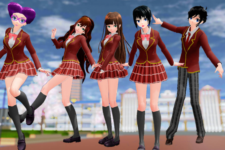 Video Sakura School Simulator Viral TikTok 2024, Inspirasi Main Game Simulai Termudah