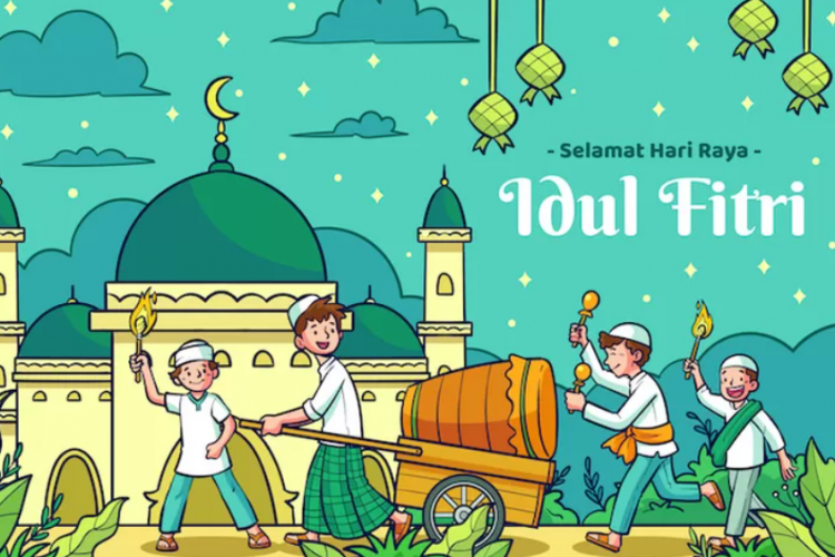 Rekomendasi Mentahan Spanduk Selamat Idul Fitri 1445 H Tahun 2024 yang Bisa Langsung Diedit, Meriahkan Perayaan Hari Raya!