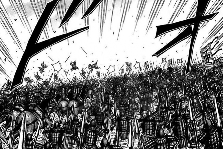 Peperangan Brutal! Baca Manga Kingdom Chapter 781 Bahasa Indonesia, Pasukan Derinmil Siap Beraksi Lawan Musuh