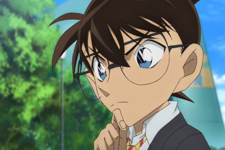 Nonton Anime Detective Conan (Case Closed) S30 Episode 1138, Conan Sadari Wajah Haibara Dideteksi Perangkat Lunak