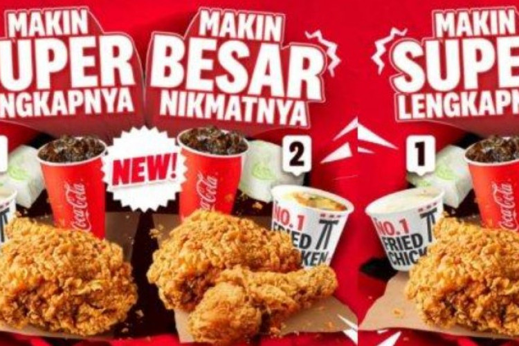 Promo KFC Bulan Juli 2024 Terbaru, Makan Besar Paket Booyah Combo! 3 Menu Cuma 30 ribuan Aja
