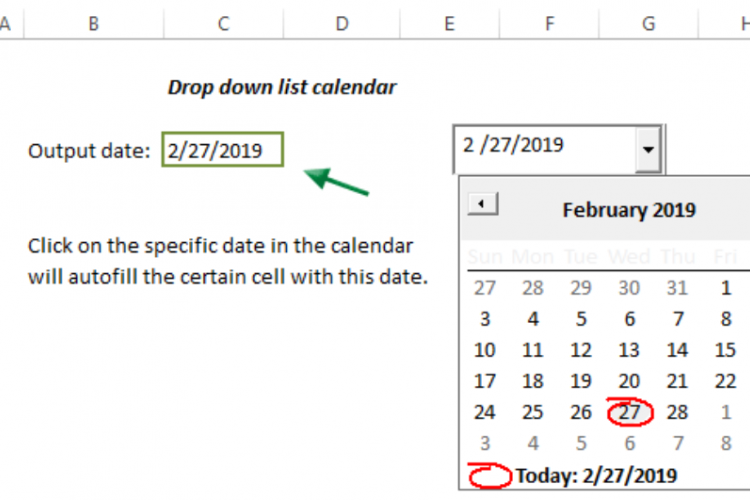 Cara Membuat Drop Down List Kalender Di Excel Paling Mudah Dan Keren