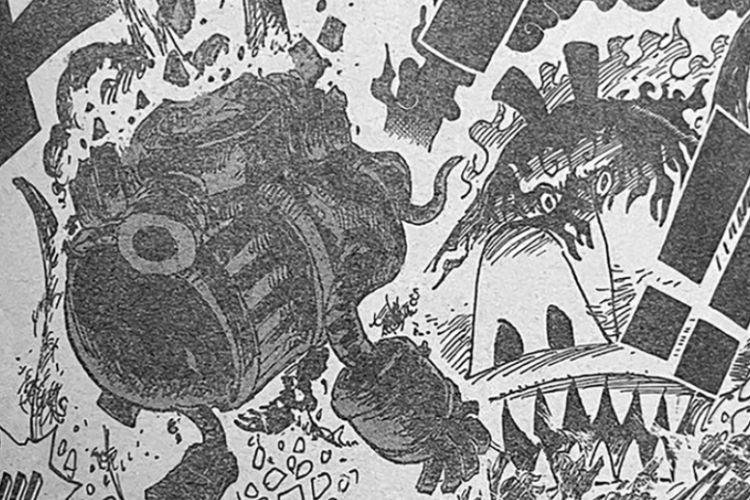 Spoiler dan Baca Manga One Piece Chapter 1123 Sub Indo, RIP Robot Raksasa!