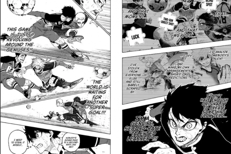 Link RAW Manga Blue Lock Chapter 283 Bahasa Indonesia, Tendangan Makin Brutal