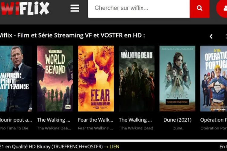 Le lien de visionnage sur Wiflix est toujours actif Août 2024, Site de visionnage de films VOSTFR gratuit en HD