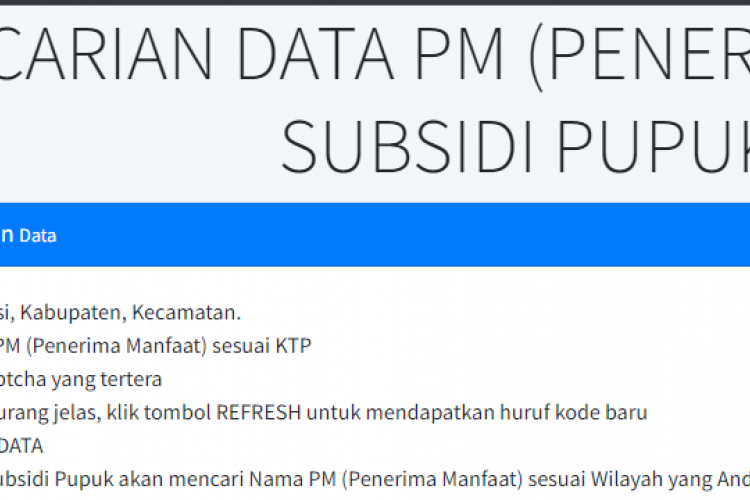 Cara Cek Daftar Penerima Pupuk Bersubsidi Agustus Tahun 2024 Pakai NIK Bisa Lewat HP, Tanpa Kartu Tani