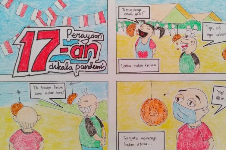 Contoh Gambar Komik Untuk Lomba Anak SD, Bisa Dijadikan Referensi yang Keren!