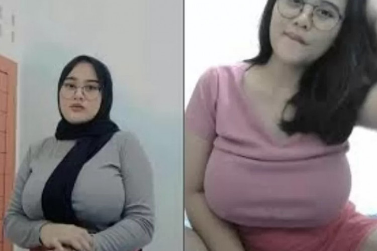 Viral Video Acha Wanita Berkacamata Beredari di Sosial Media, Baju Pink Jangan Sampai Lolos!