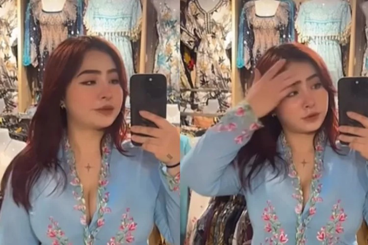 VIRAL! Video Black Maria (Marriashaqirrah) Kebaya Biru Asli, Jadi Buruan Netizen di Telegram dan Twitter X