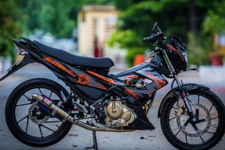 Tips Modifikasi Motor Satria Fu Hitam yang Harus Diperhatikan Biar Tampilan Lebih Sporty dan Rupawan