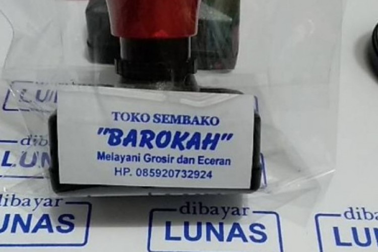 Desain Stempel Logo Kios Sembako yang Menarik, Bikin Untuk Identitas Tokomu!